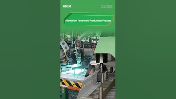 Welcome to GETO Factory — where precision creates the aluminum formwork that powers your projects!✨