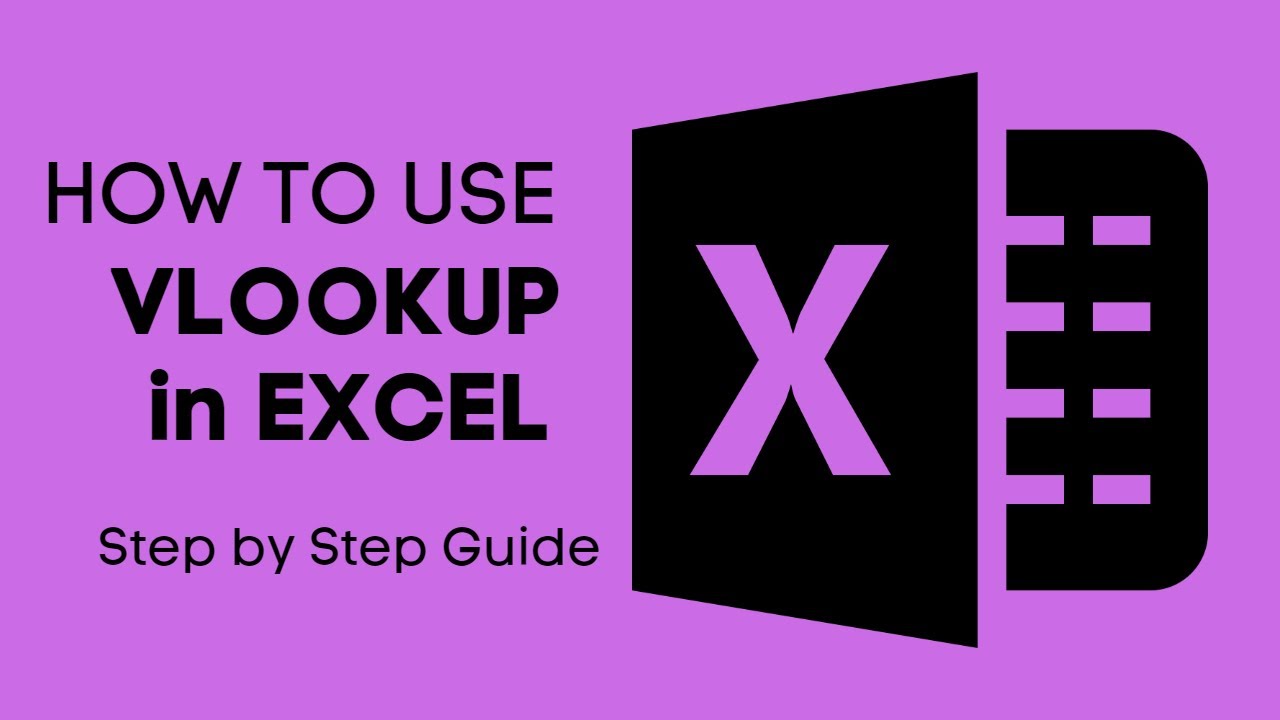 VLOOKUP FUNCTION IN EXCEL Step by Step Guide - YouTube