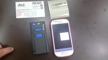 Connect bluetooth barcode scanner with samsung phone
