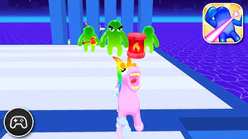 Blob Shooter 3D - Gameplay Walkthrough Part 1 - Game Levels 6-13 (iOS, Android)