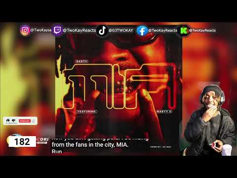Sastii & Nasty C - MIA (Official Audio) Reaction video !!!!!
