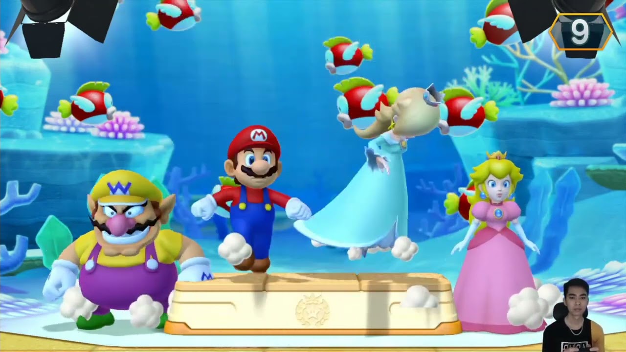 Super Mario Party & Mario Party 10 - Mario Vs Hammerbro Vs Shy Guy Vs Koopa