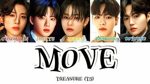 @TREASURE (T5) - MOVE (COLOR-CODED ROMANIZED AND HANGUL LYRICS)