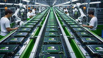 See How Nvidia Chips are Mass Produced in a Factory !