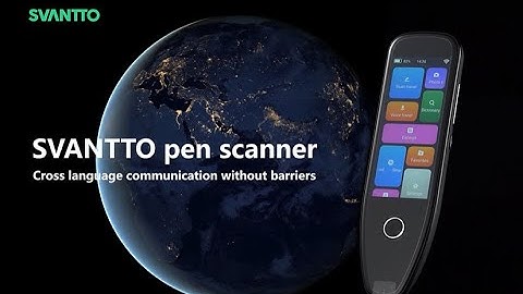 SVANTTO IDS100 Pen scanner