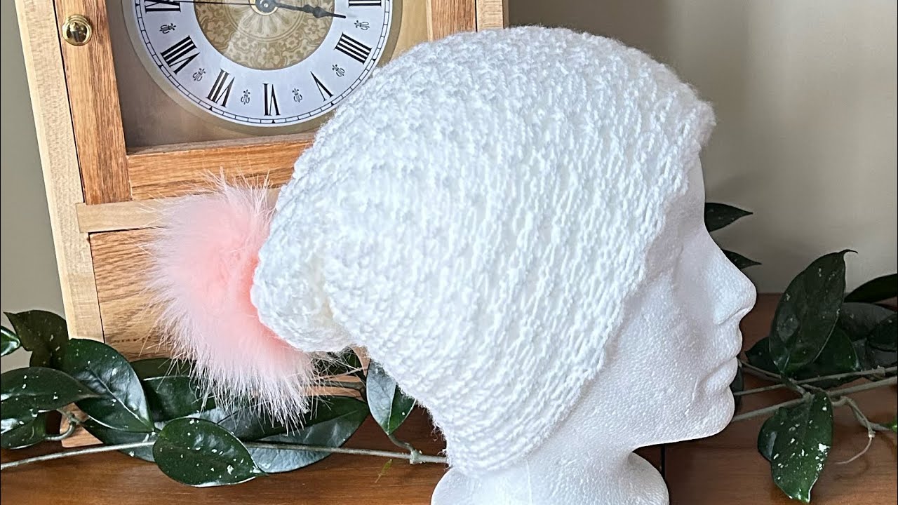 Snowflake Beanie ~ Addi 22 Needle Machine