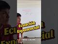 Ecuacion exponencial #matematicas ##algebra #ecuaciónexponencial