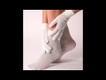 Women's Thermal Sock's and Glove's Liner Metallic Set in Silver