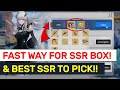 Tower of fantasy  fast ways to get ssr choice box tips on picking ssr