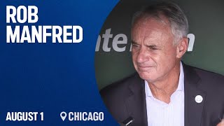 Mlb Commissioner Rob Manfred Discusses Decision To Award 2027 All-Star Game To Cubs, Wrigley Field