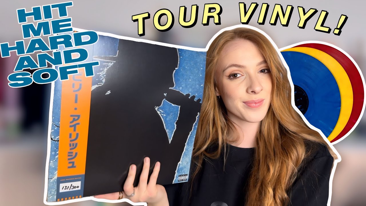 Billie Eilish 'Hit Me Hard And Soft: The Tour' VINYL UNBOXING
