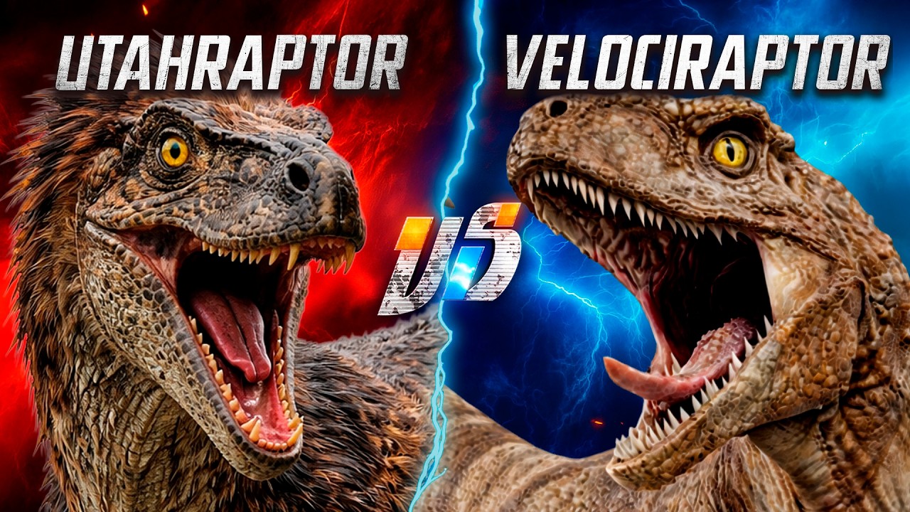 Utahraptor vs Velociraptor