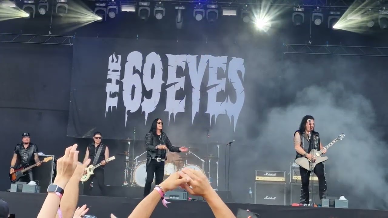 The 69 EYES Gothic Girl Kuopio rock 2025 live