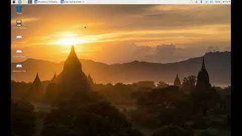 RASPBERRY PI DESKTOP FOR YOUR PC OR MAC! LAPTOP OR DESKTOP!