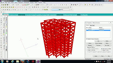 RCC Multistorey Building Design in Full Detail with Staad Pro