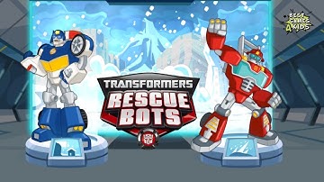 Transformers Rescue Bots: Disaster Dash Hero Run #152 | HEATWAVE & CHASE Avalanches Mission!