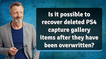 Is it possible to recover deleted PS4 capture gallery items after they have been overwritten?