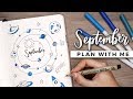 PLAN WITH ME | September 2018 Bullet Journal Setup