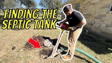 Finding The Septic Tank with a Soil Probe