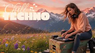 Chill Techno Mix 🌿 Alpine Breeze | Light Background Music Flow for Relax
