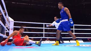 Semifinals (75kg) KULAKHMET Tursynbay (KAZ) vs MARCIAL Eumir (PHI) World Ekaterinburg 2019