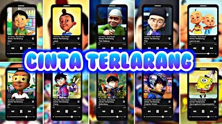 Cinta Terlarang Versi Mail, Jarjit, Tok Dalang, Fizi, Upin&Ipin, Ijat, Fang,Boboiboy,Kaizo,Spongebob