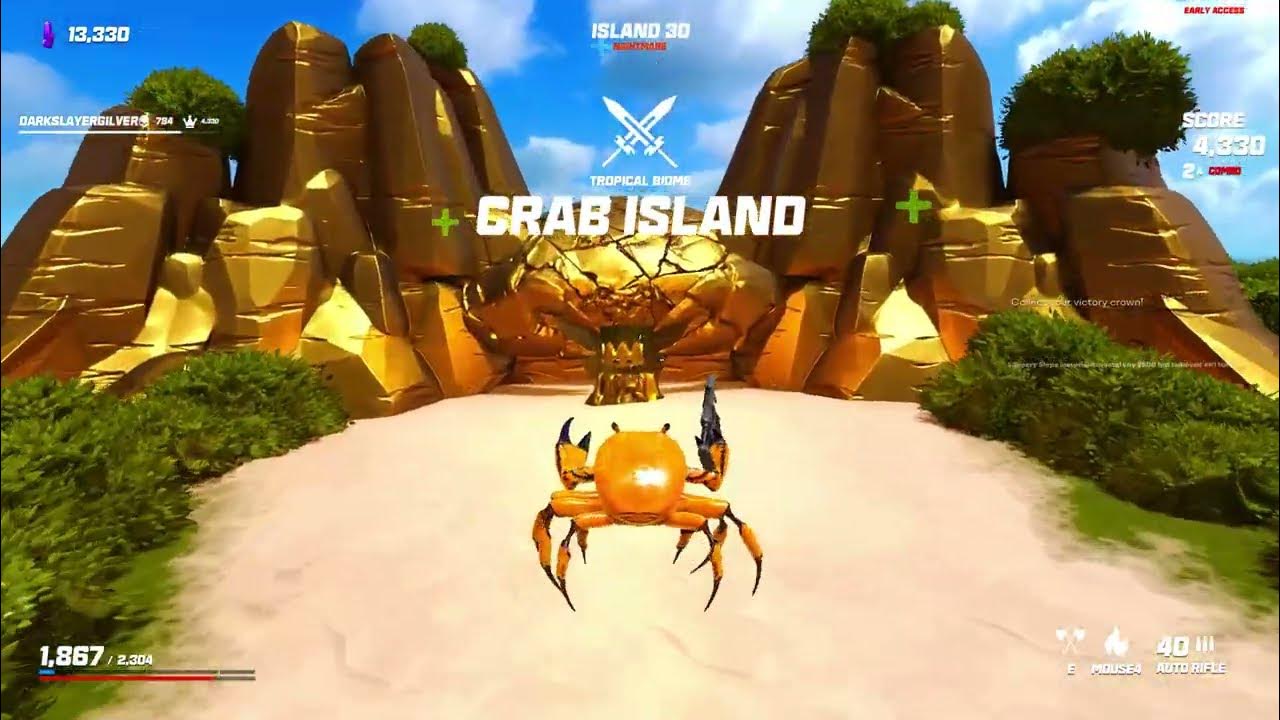 Crab Champions Island 20 to 30 Nightmare Run YouTube