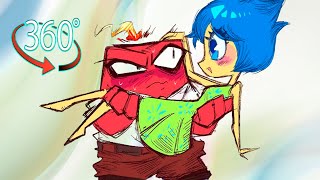 ✨360°Blind Affection The Emotional Rollercoaster | Inside Out 2