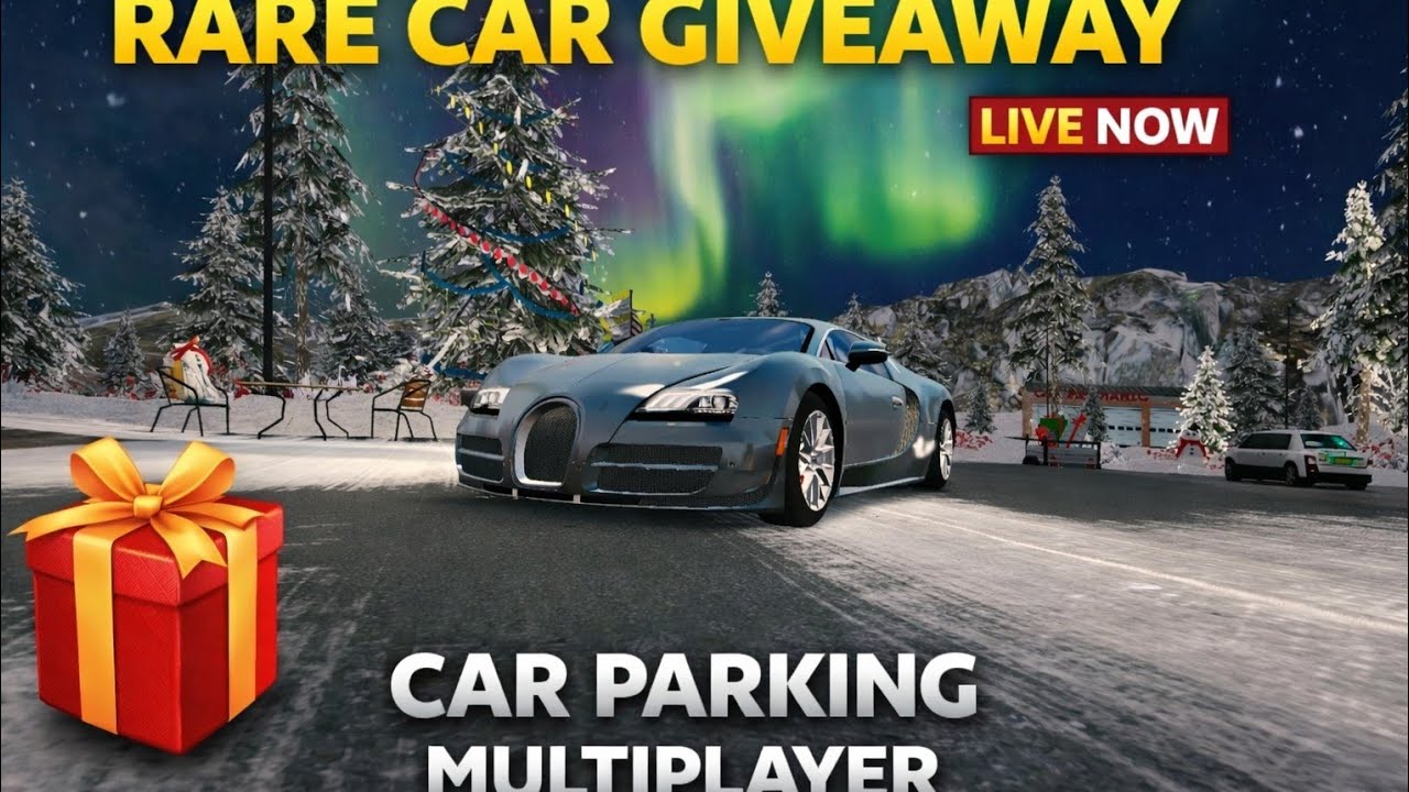Car Parking Multiplayer Giveaway Free Car On Live (Server : ENGLISH)  (ID : DT000783)