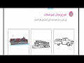 15-الدرس5انواع المواصلات المختلفه اكتشف ترم تانى اولى ابتدائى فصل كيفيه القيام بالاعمال