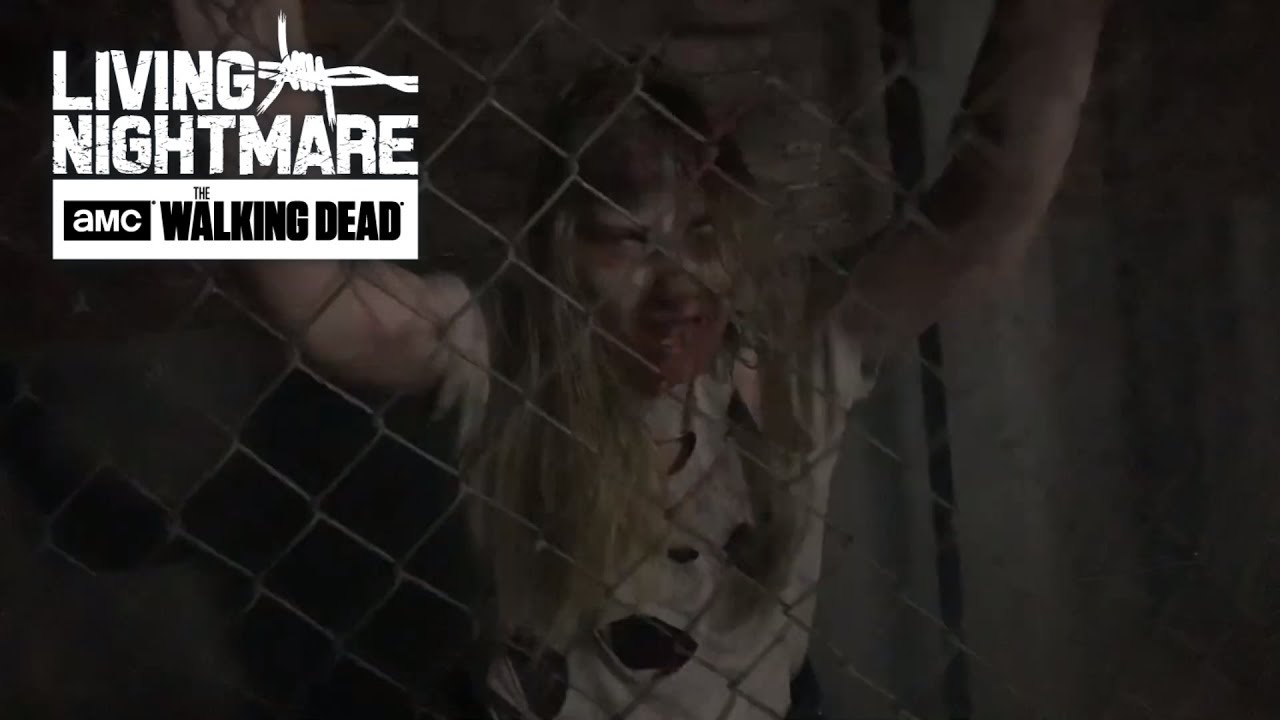 The Walking Dead: Living Nightmare 4K 60FPS POV | Thorpe Park Resort Fright Nights 2019