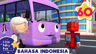 Bis Pak MacDonald Keliling Kota | Kartun \u0026 Lagu Anak Populer | @Little Baby Bum Bahasa Indonesia