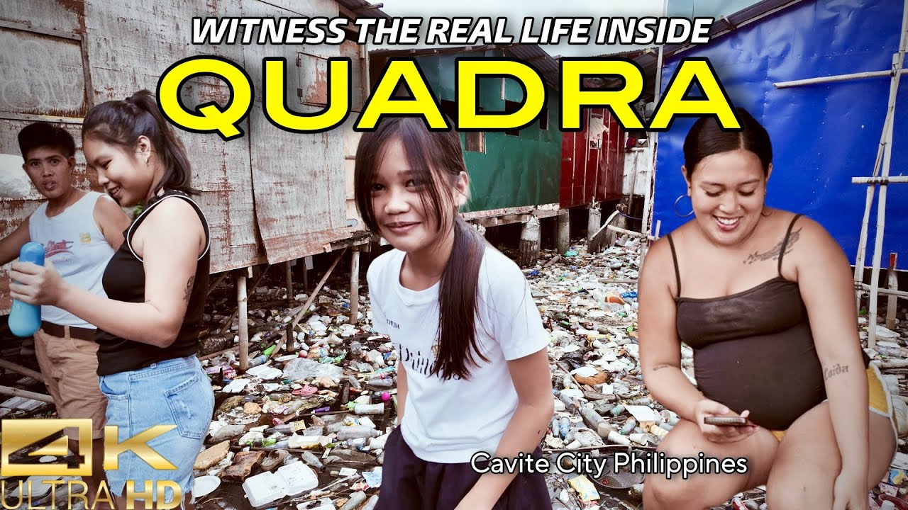 Unbelievable Life Inside QUADRA Cavite City Philippines [4K] 🇵🇭