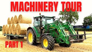 HUGE MACHINERY TOUR - PART 1!