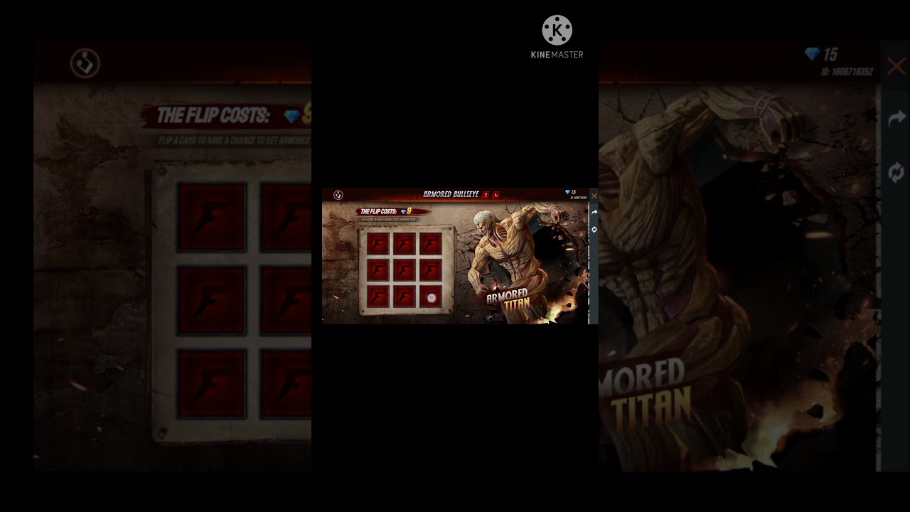 Armored Titan bundle in only 1 spin trick - YouTube