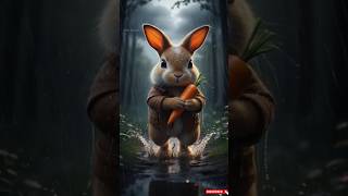A BABY RABBIT 🐰 RUNNING THE 💔 || LONG DISTANCE FOR HER 😭 MOTHER 💘 BECAUSE SOME CARROT 🥕🥕