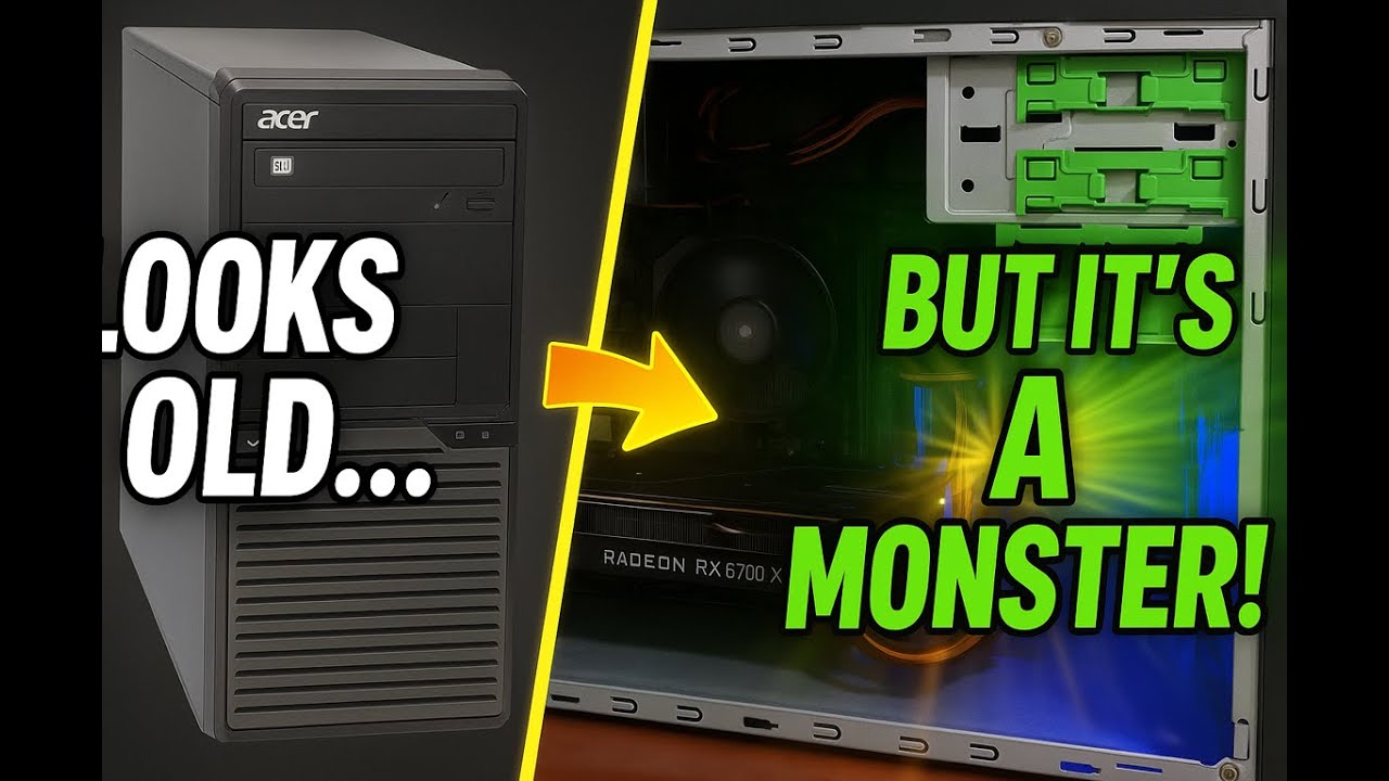 เปลี่ยนคอมเก่าเป็นเครื่องเทพแบบลับๆ ใครจะไปรู้!