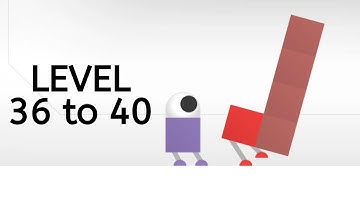 Odd Bot Out Level 36, 37, 38, 39, 40 Walkthrough/Playthrough Video.