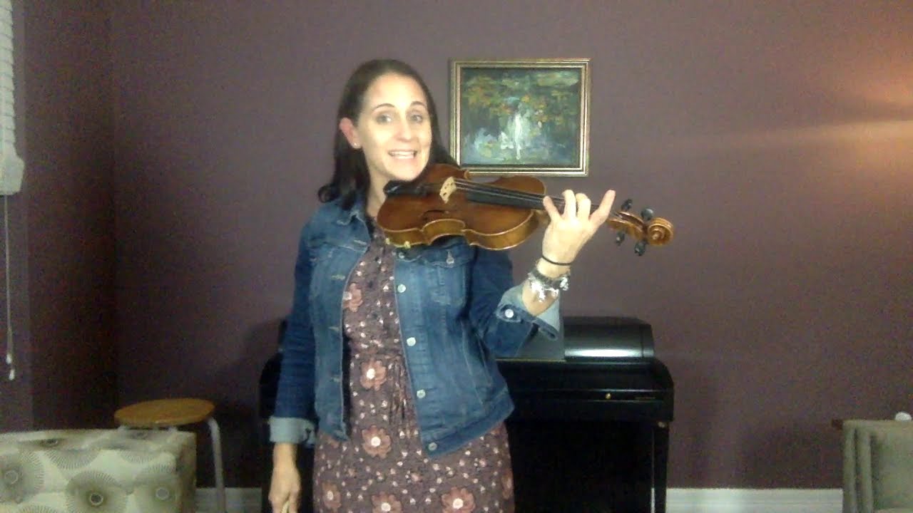 Beginning Orchestra Class video #81 violin and viola - YouTube
