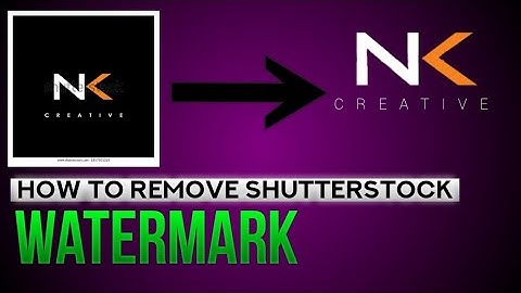 🔥How to remove watermark of Shutterstock images/logos || #shutterstockwatermarkremove