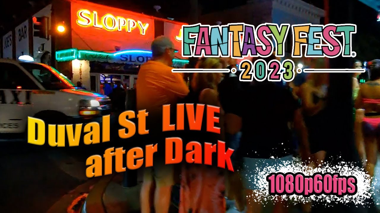 Key West FANTASY FEST '23 LIVE from Duval St (feat. Peanut the UNICORN🦄)