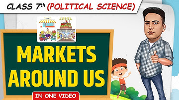 Markets Around Us || Full Chapter in 1 Video || Class 7th SST|| Junoon Batch