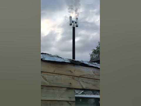 Н - образный дефлектор на трубу для увеличения тяги. #дефлектор # ...
