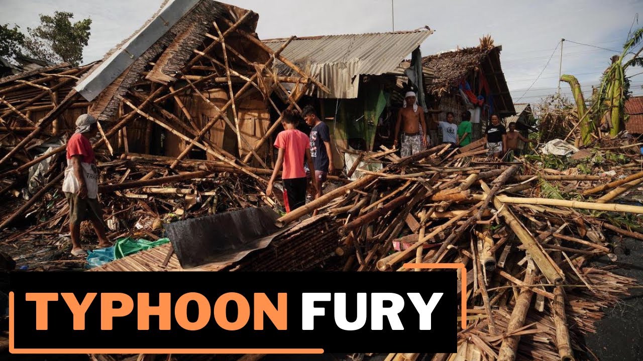 Super typhoon Rai rattles Philippines - YouTube