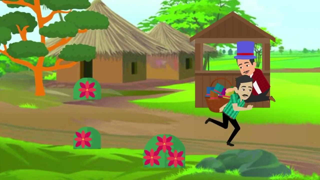lalchi chudail#kartoon video#hindi moral story