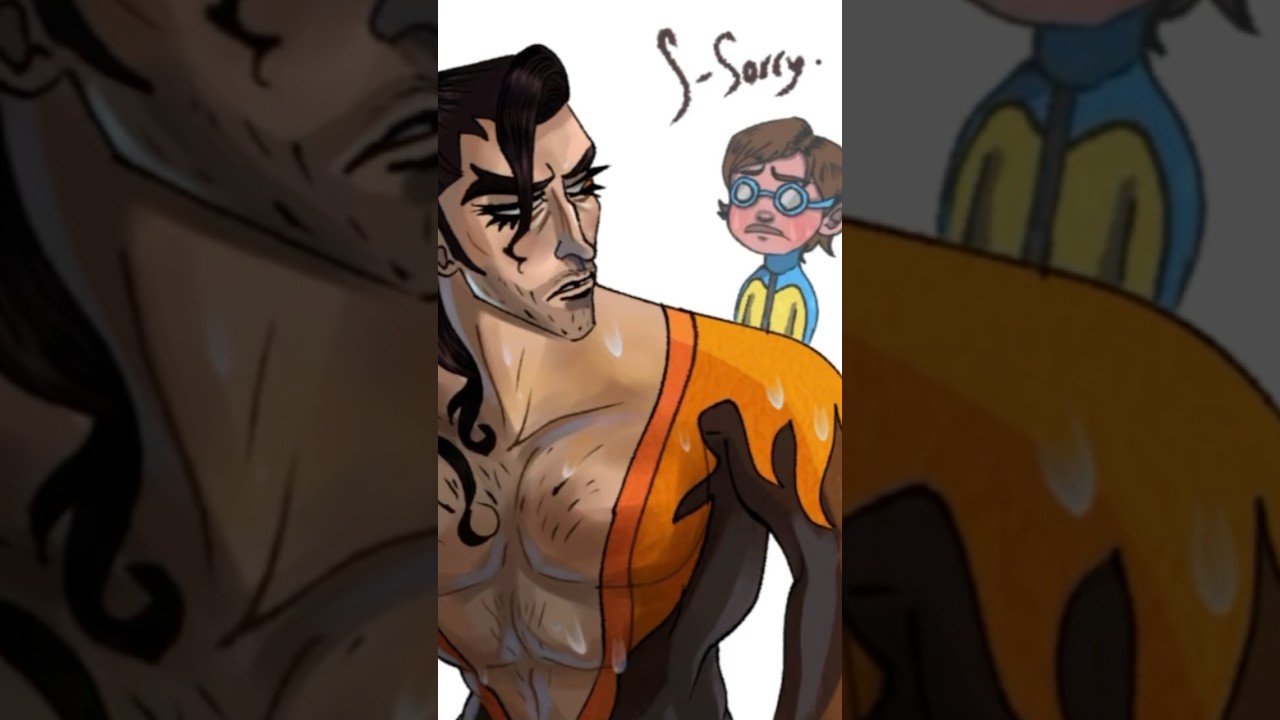Waterboy and Flambae #dispatch #dispatchgame #animation #fanart #fypシ #viral #art #animationmeme #fy