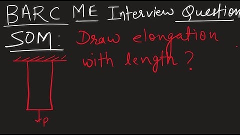 BARC | NPCIL | Mechanical interview question | SOM