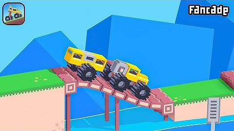 Fancade Drive Mad All Levels Gameplay Part 1 Android, ios (drive mad)