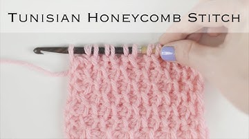 Tunisian Honeycomb Stitch Tutorial