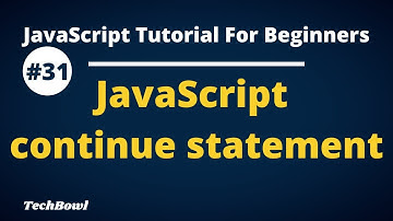 continue statement in JavaScript | JavaScript continue statement tutorial (Hindi)
